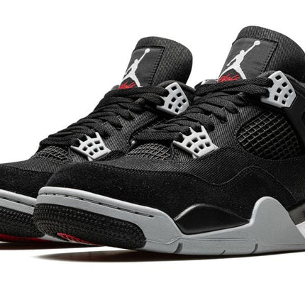 Nike Air Jordan 4 Retro 'Black Canvas'