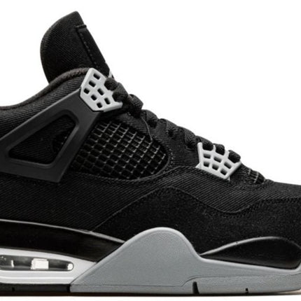 Nike Air Jordan 4 Retro 'Black Canvas'