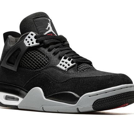 Nike Air Jordan 4 Retro 'Black Canvas'