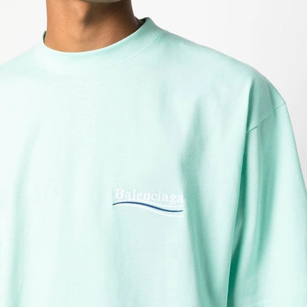 Balenciaga Political Campaign embroidered cotton T-shirt