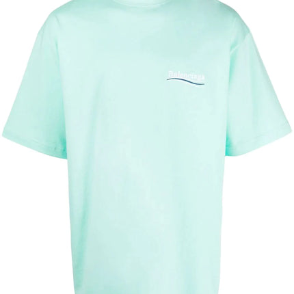 Balenciaga Political Campaign embroidered cotton T-shirt