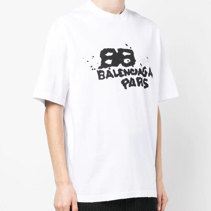 Balenciaga logo-print short-sleeve T-shirt