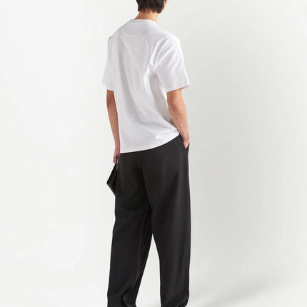 Prada logo-patch short-sleeve T-shirt