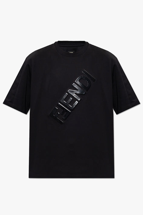 Fendi T-Shirt Black jersey