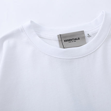 Fear of God Essentials Core T-shirt BLANC AND BLACK