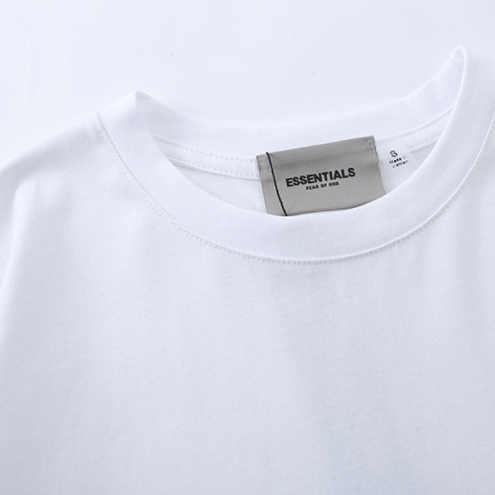 Fear of God Essentials Core T-shirt BLANC AND BLACK
