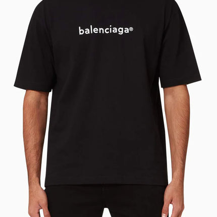 BALENCIAGA Copyright Medium Fit Vintage Jersey T-Shirt