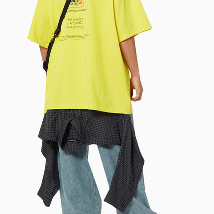 BALENCIAGA Dry Cleaning Large Fit T-shirt in Organic Vintage Jersey