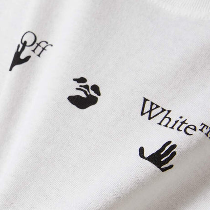OFF-WHITE Paint Splat Arrows Oversized T-shirt in Cotton Jersey