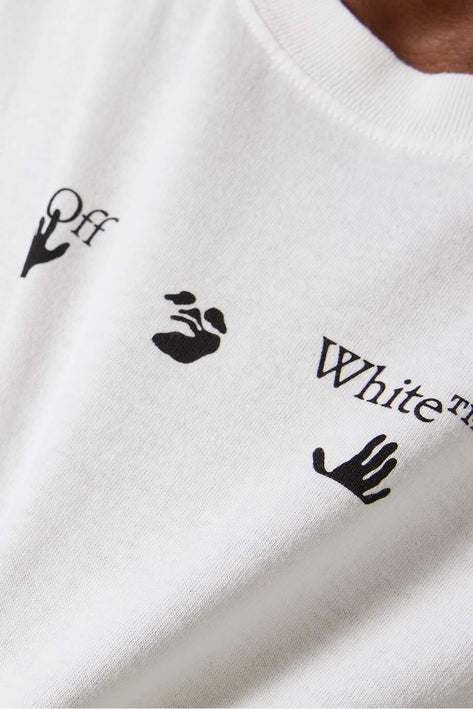 OFF-WHITE Paint Splat Arrows Oversized T-shirt in Cotton Jersey