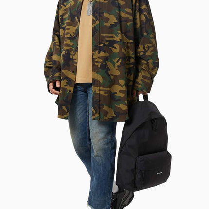 BALENCIAGA BB Corp Medium Fit Hoodie in Cotton Jersey