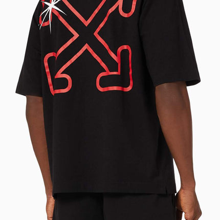 OFF-WHITE Starred Arrows T-shirt in Cotton Jersey