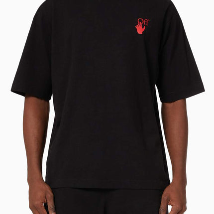 OFF-WHITE Starred Arrows T-shirt in Cotton Jersey