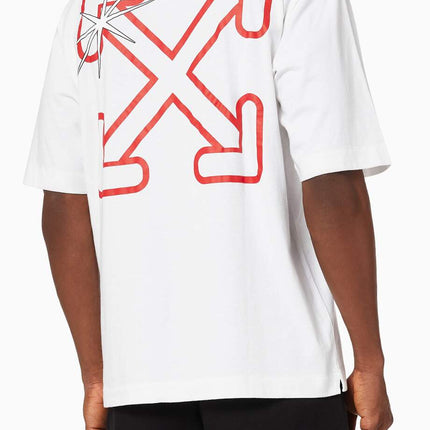 OFF-WHITE Starred Arrows T-shirt in Cotton Jersey