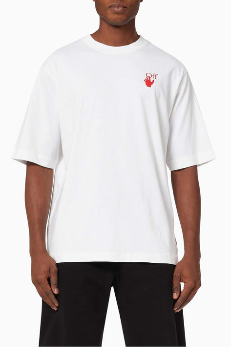 OFF-WHITE Starred Arrows T-shirt in Cotton Jersey