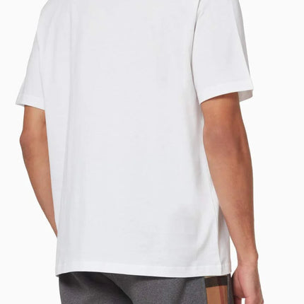 BURBERRY Logo Print T-shirt in Organic Cotton Jersey