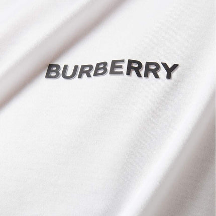 BURBERRY Logo Print T-shirt in Organic Cotton Jersey