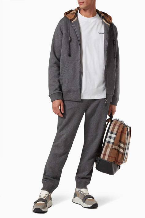 BURBERRY Logo Print T-shirt in Organic Cotton Jersey