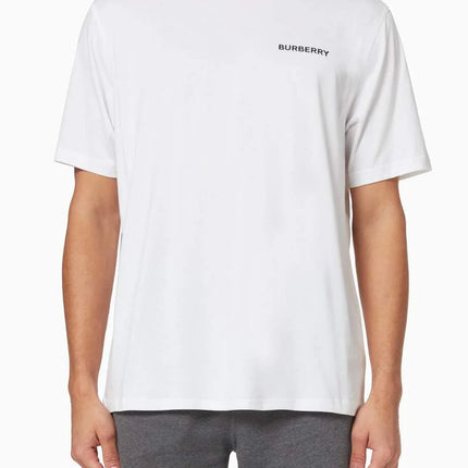 BURBERRY Logo Print T-shirt in Organic Cotton Jersey