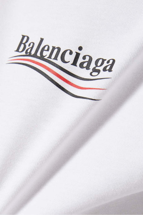 BALENCIAGA Political Campaign T-shirt in Vintage Jersey
