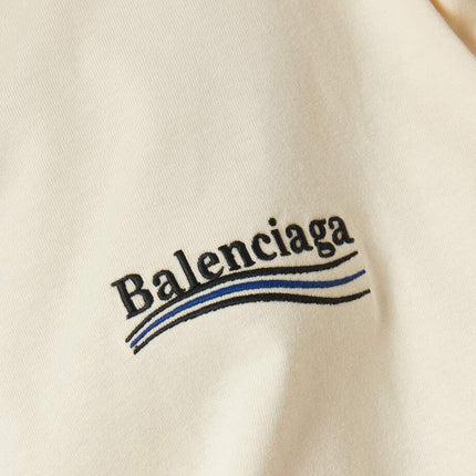 BALENCIAGA Political Campaign T-shirt in Vintage Jersey