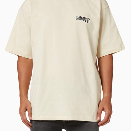 BALENCIAGA Political Campaign T-shirt in Vintage Jersey