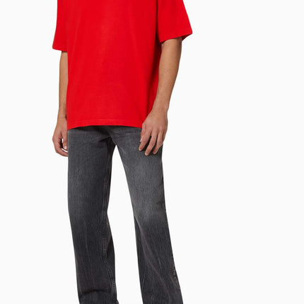 BALENCIAGA Logo Medium Fit T-shirt in Vintage Cotton Jersey