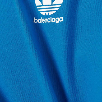 BALENCIAGA  x Adidas Oversized T-shirt in Cotton Jersey