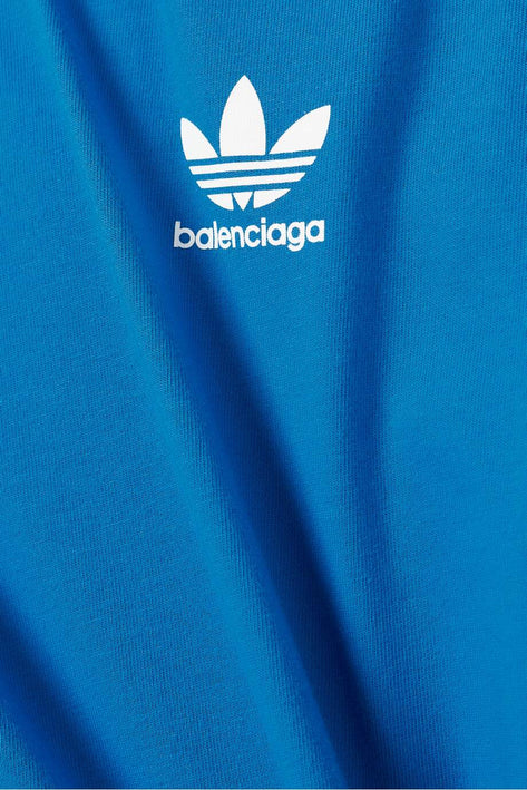 BALENCIAGA  x Adidas Oversized T-shirt in Cotton Jersey