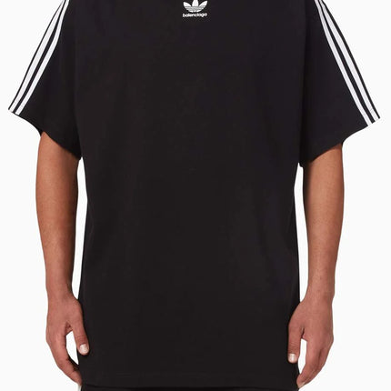 BALENCIAGA x Adidas Oversized T-shirt in Cotton Jersey