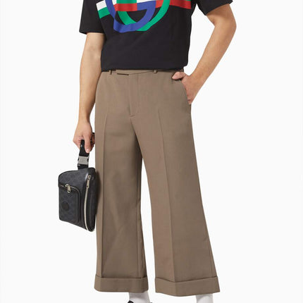 GUCCI Round GG T-shirt in Cotton