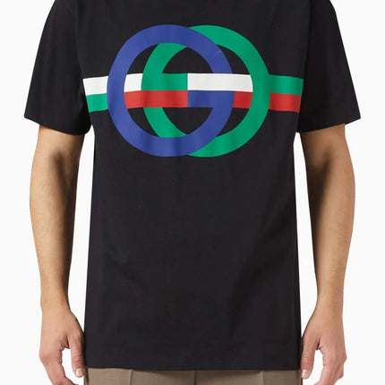 GUCCI Round GG T-shirt in Cotton