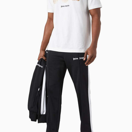 Palm Angels Logo Bear Classic T-shirt in Cotton
