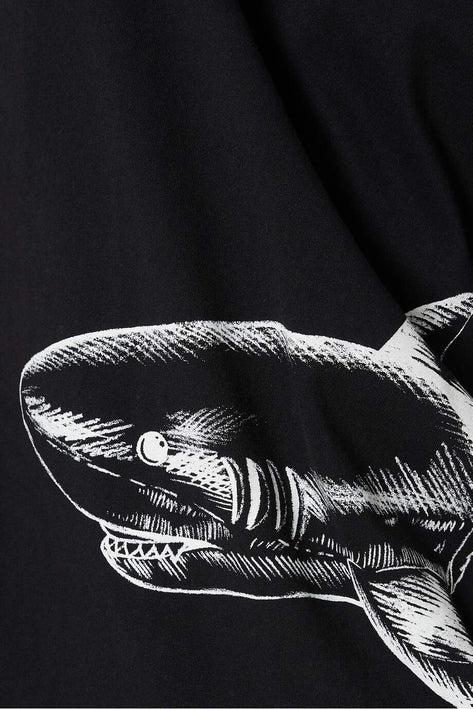 Palm Angels Broken Shark T-shirt in Cotton Jersey