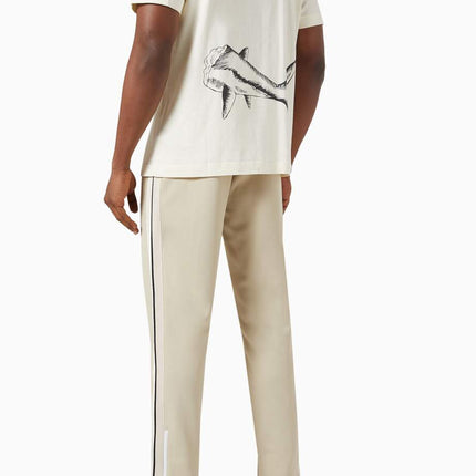 Palm Angels Broken Shark T-shirt in Cotton Jersey