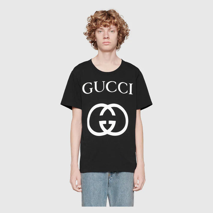 Oversize T-shirt with Interlocking G
