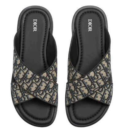 Dior Alias Sandal 'Dior Oblique - Beige Black'