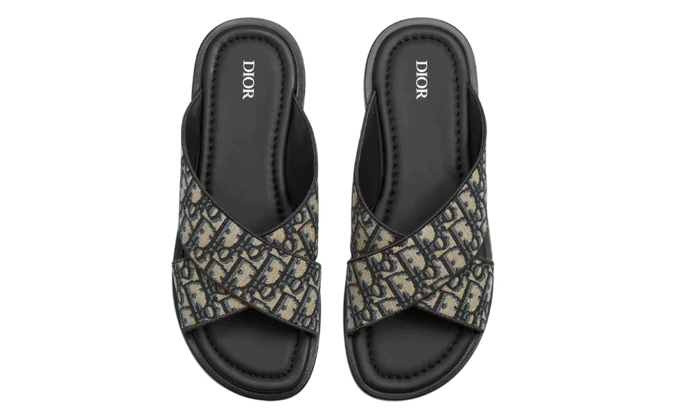 Dior Alias Sandal 'Dior Oblique - Beige Black'