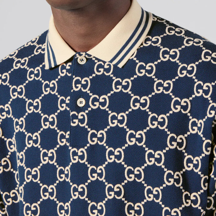 Gucci stretch cotton polo