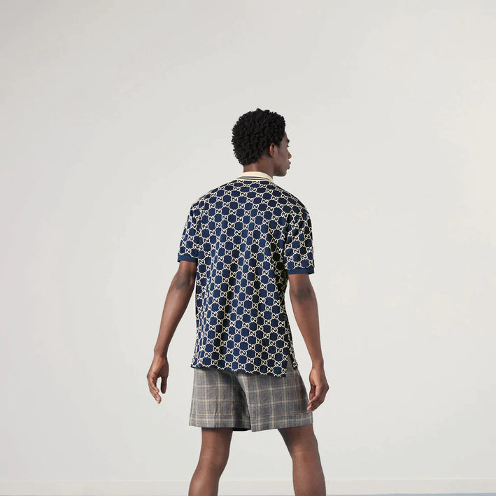 Gucci stretch cotton polo