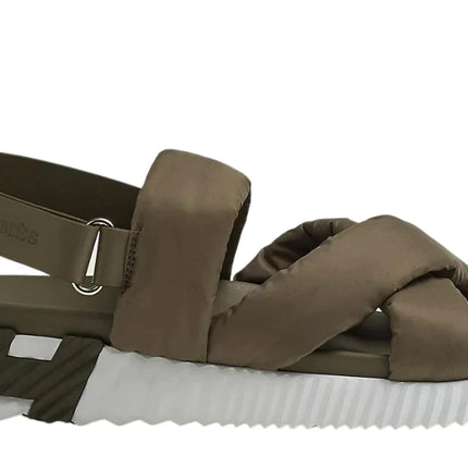 Hermes Electric sandal "Tundra Green"