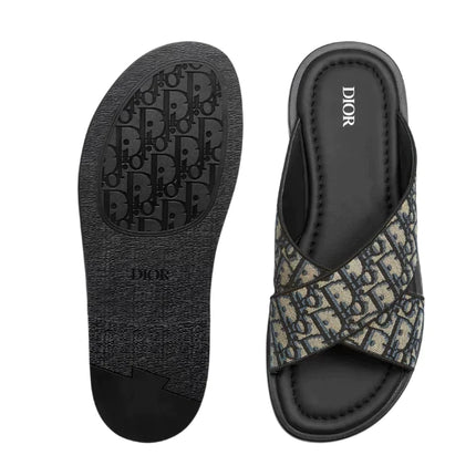 Dior Alias Sandal 'Dior Oblique - Beige Black'