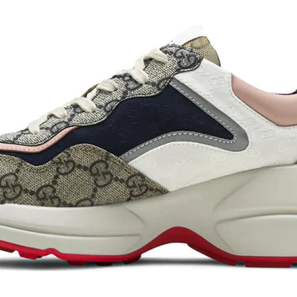 Gucci GG Rhyton 'Beige White Pink'