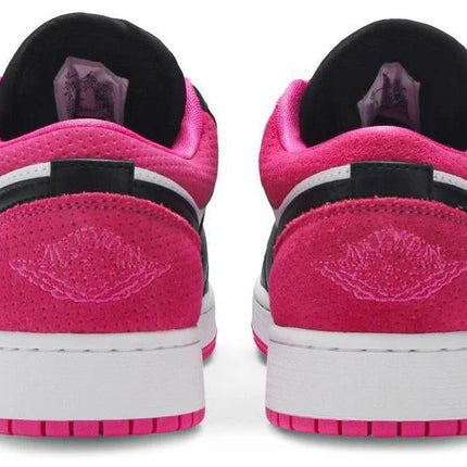 Air Jordan 1 Low SE GS 'Black Active Fuchsia'