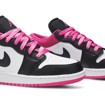 Air Jordan 1 Low SE GS 'Black Active Fuchsia'