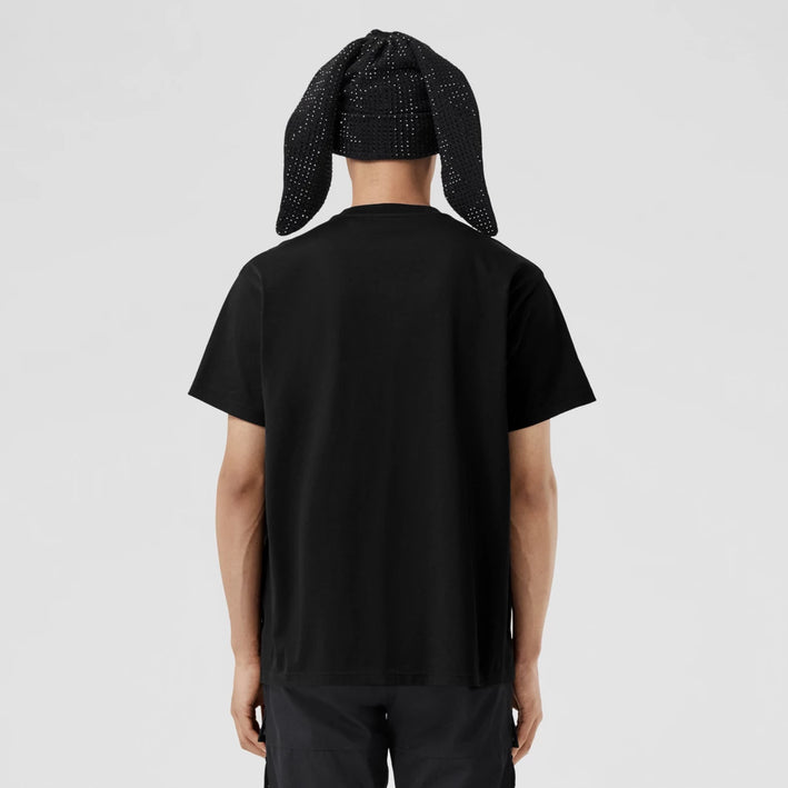 BURBERRY Rabbit Print Cotton T-shirt