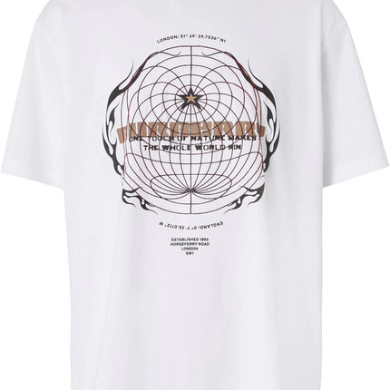 Burberry Printed cotton t-shirt
