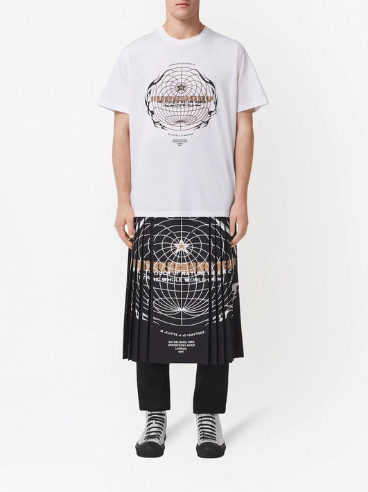 Burberry Printed cotton t-shirt