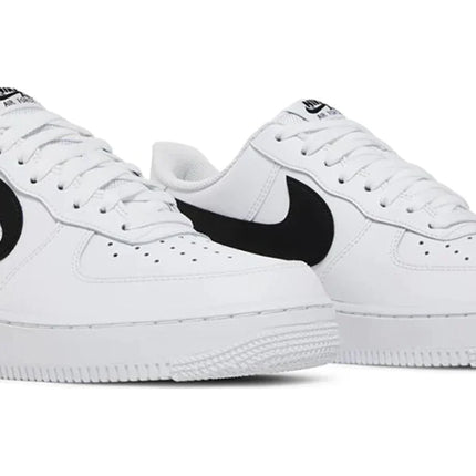 Air Force 1 '07 'Cut Out Swoosh - White Black'