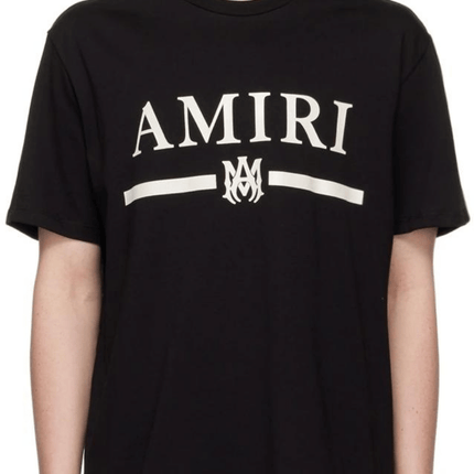 AMIRI Black Cotton T-Shirt